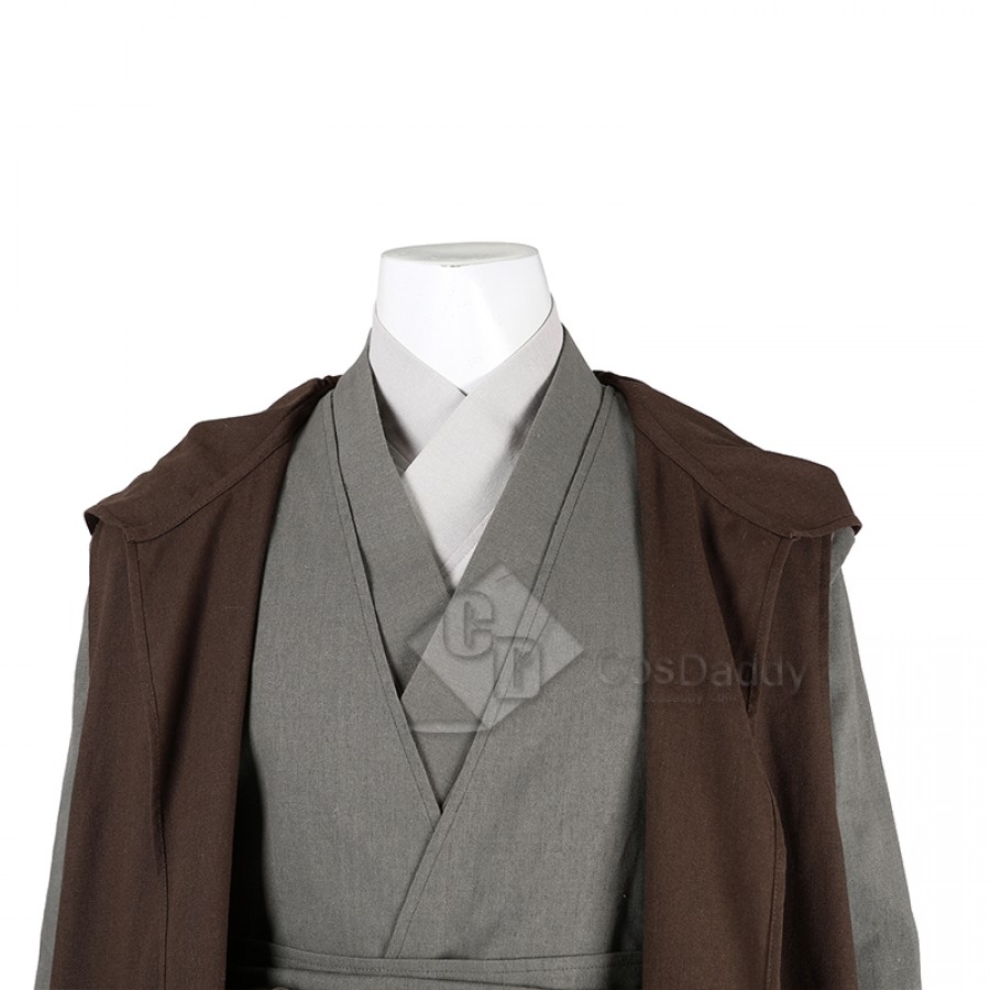 Star Wars Obi-Wan Kenobi Cosplay Costumes Obi-Wan Season 1 Grey Suit